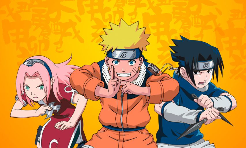 Sakura, Naruto y Sasuke evitando el Relleno en Naruto