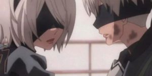 2B y 9S en el anime de Nier Automata