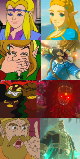 ¿Encuentras las diferencias? en The Legend of Zelda