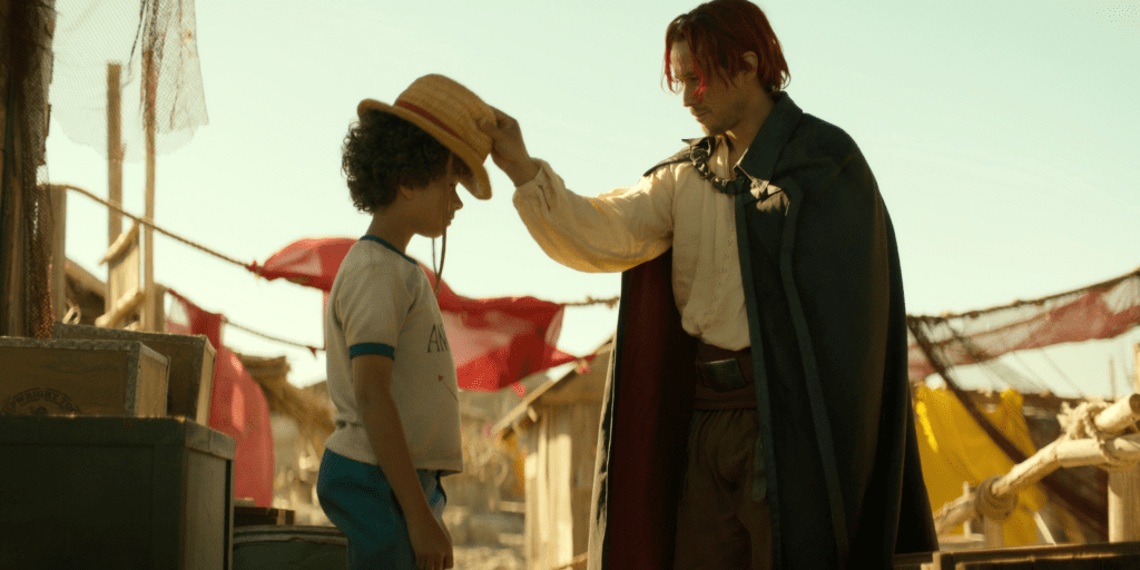 Extracto del tráiler de One Piece Live Action en donde vemos uno de los momentos que marcarán el rumbo de la serie