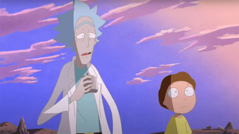Rick no se ha convertido en un galán en el anime de Rick y Morty