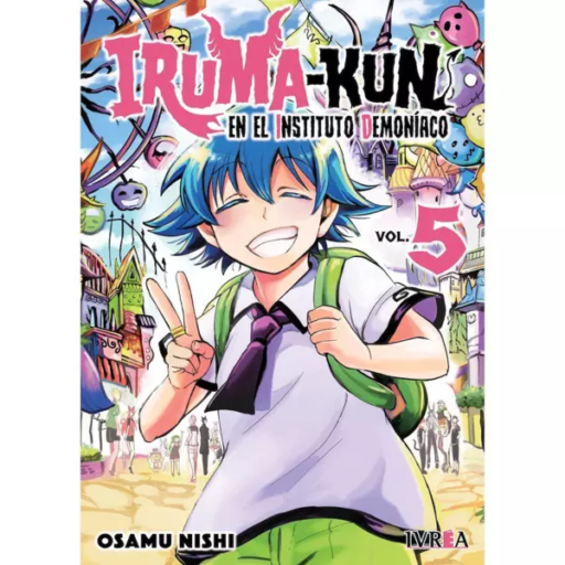 Iruma-kun en el instituo demoníaco 5  como parte de las Novedades Manga Semana 32 del 7 al 11 de agosto de 2023