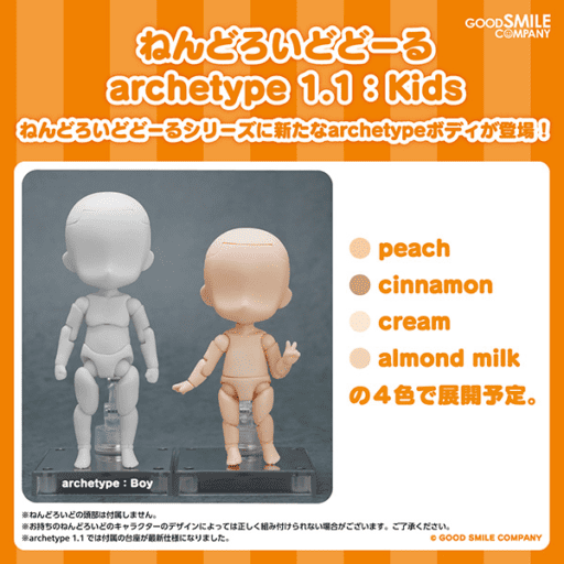 Nendoroid Doll archetype 1.1