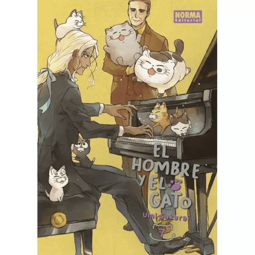 El hombre y el gato 7 como parte de las Novedades Manga Semana 31 del 31 de julio al 4 de agosto de 2023