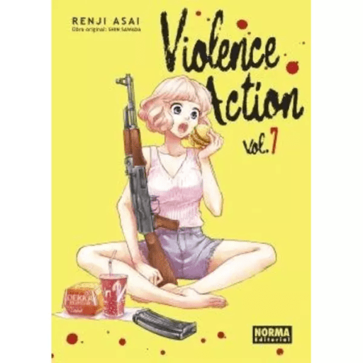 Violence Action 7 como parte de las Novedades Manga Semana 31 del 31 de julio al 4 de agosto de 2023