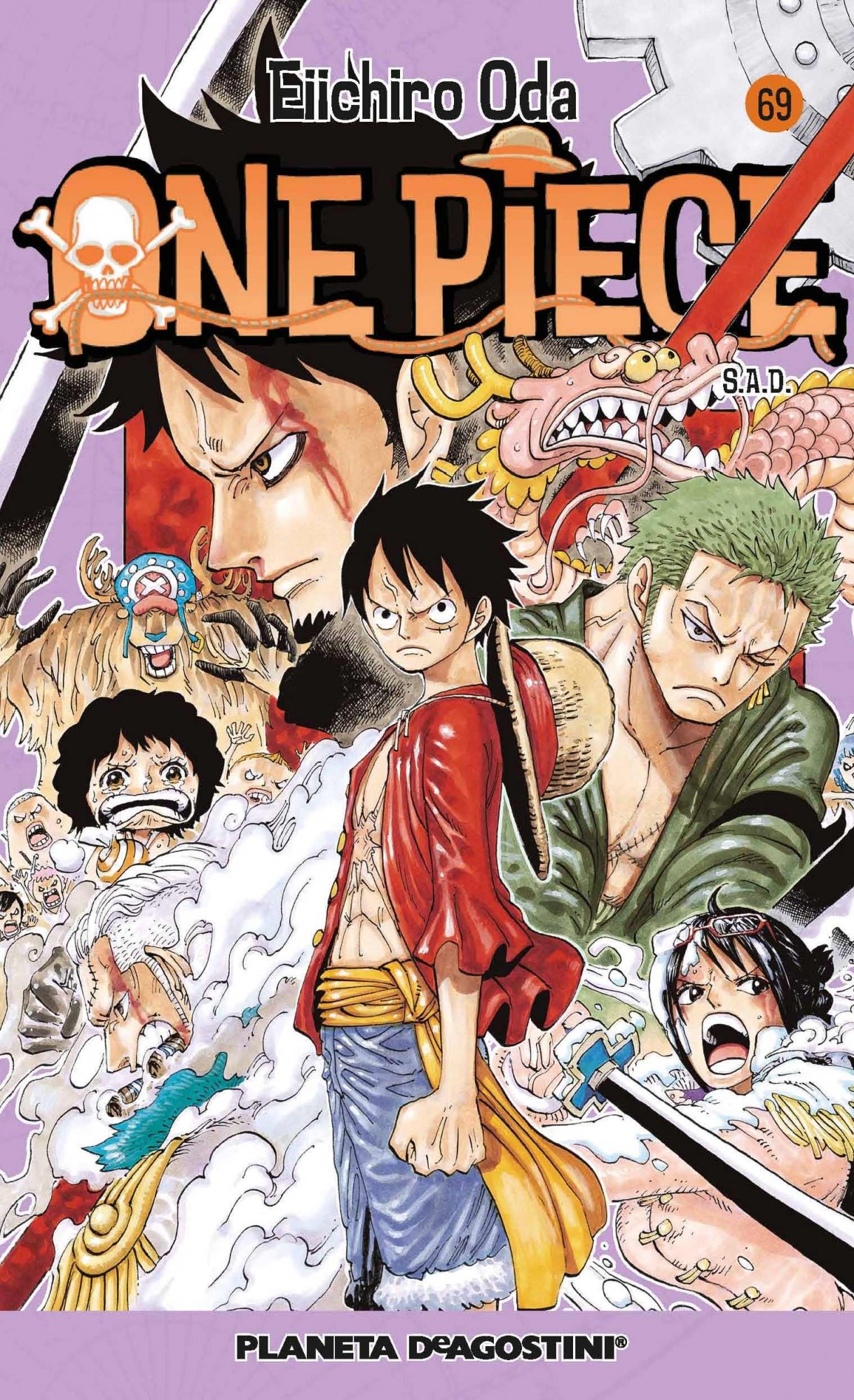 Velas guirnalda canta One Piece #69 Manga Oficial Planeta Comic (Spanish) | Kurogami ...