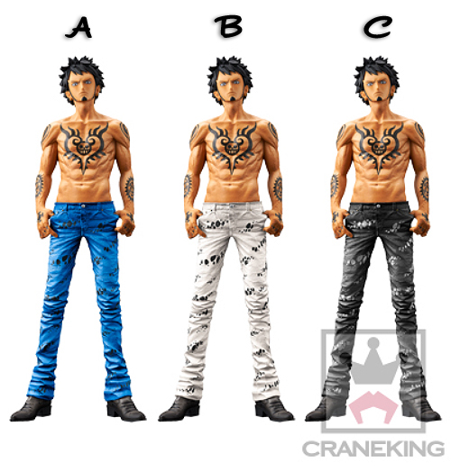FIGURE ONE PIECE THE TRAFALGAR LAW JEANS FREAK KING OF ARTIST BANPRESTO MANGA #2