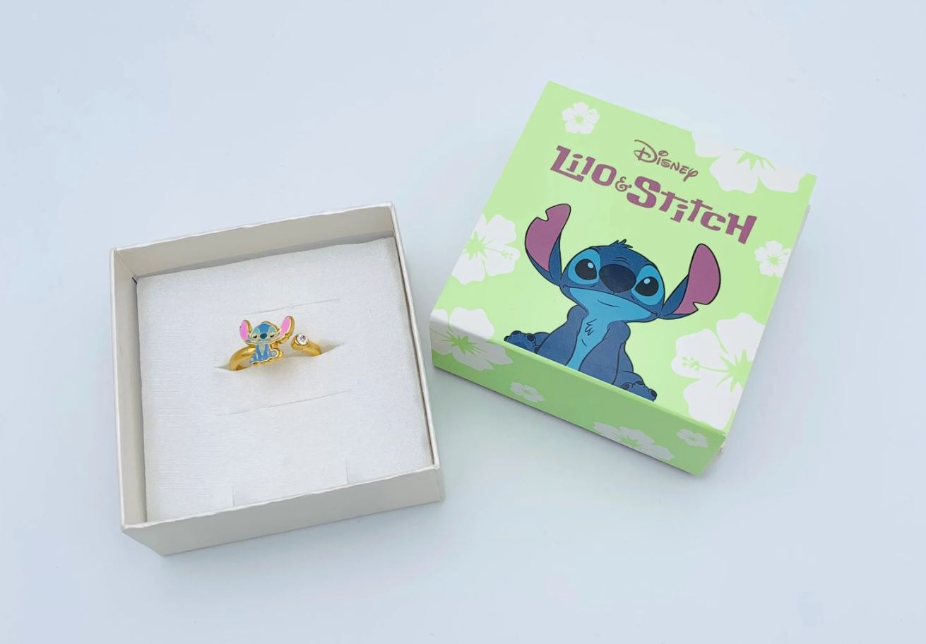 Disney Lilo & Stitch Opening Rings Cartoon Cute Stitch Adjustable Ring Funny Separable Finger Jewelry Multilayer Ring Stitch Ring | DisneyDreams