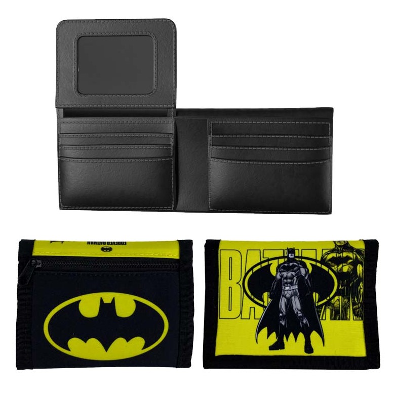 Monedero Tarjetero Batman DC Cómics Kurogami