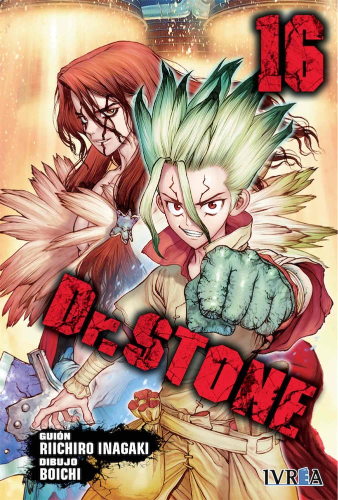 Dr Stone 16 Manga Oficial Ivrea Kurogami