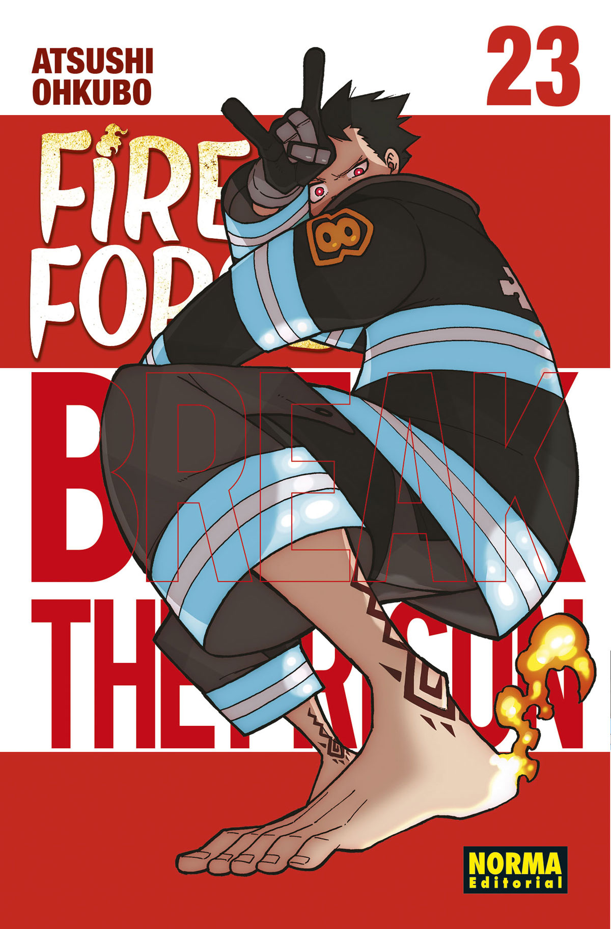 Fire Force Volume #25 Cover  Manga covers, Manga, Shinra kusakabe