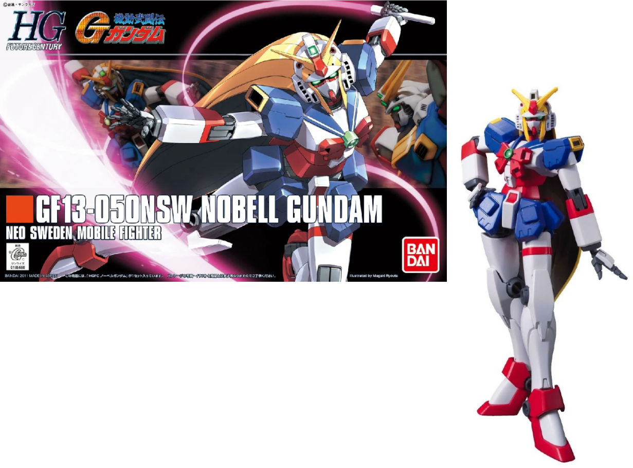 GF13-050NSW HGFC 1⁄144 ノーベルガンダム 機動武闘伝Gガンダム