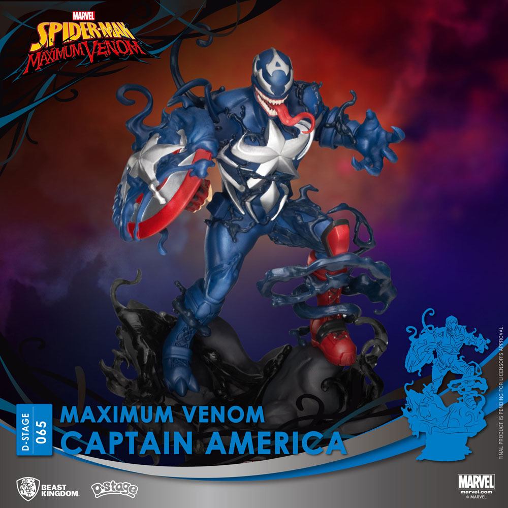 Comprar Figura Capitán América Maximum Venom Marvel