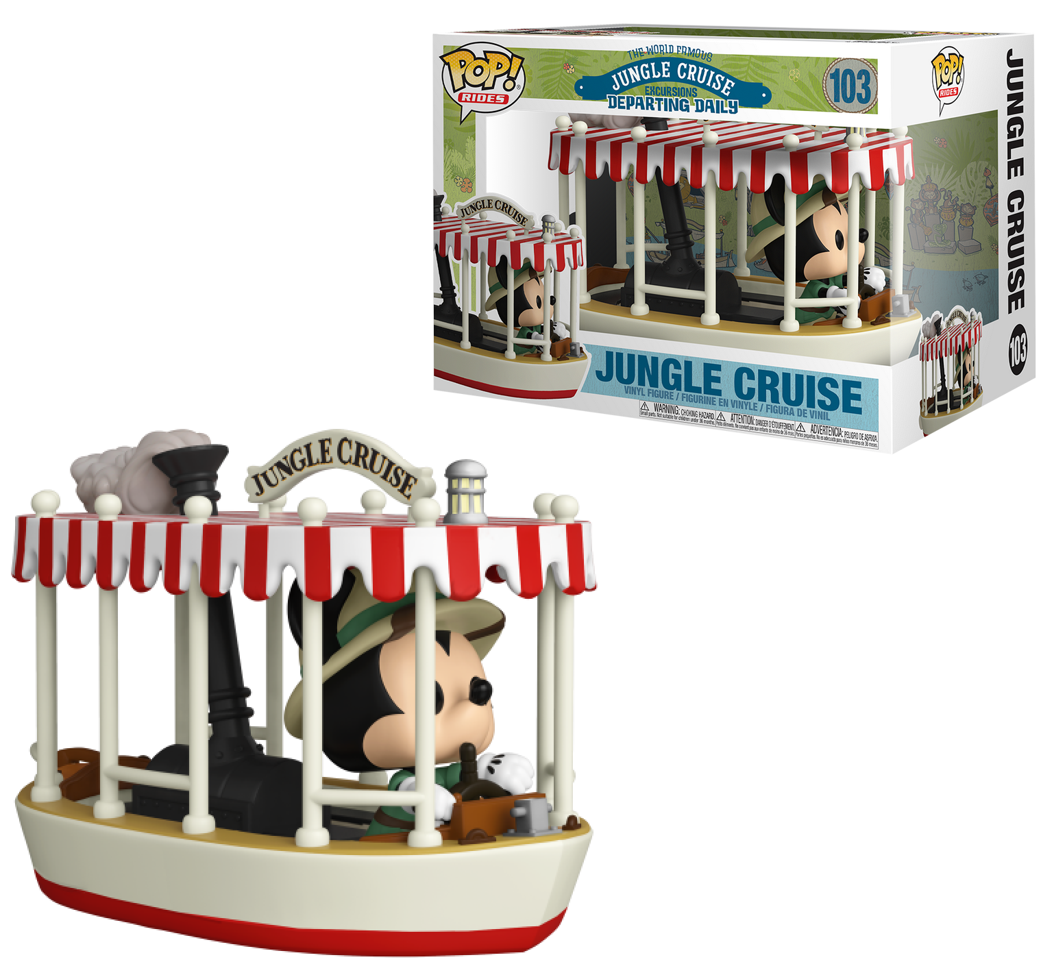 mickey mouse jungle cruise funko