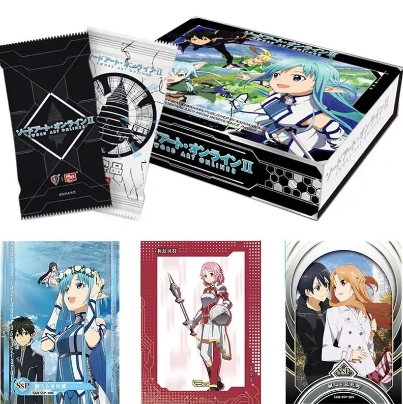 Caja Sobres de cartas Sword Art Online KB Card Display Completo