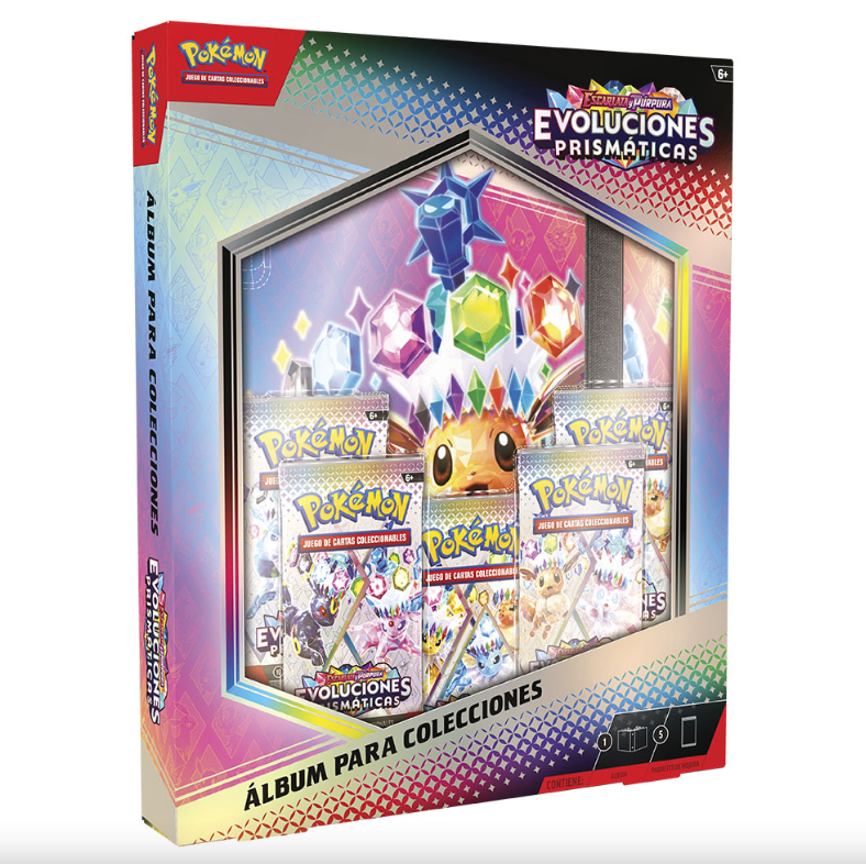 Pokmon TCG Scarlet and Purple Prismatic Evolutions Album Collection (Spanish) | Kurogami Pokmon TCG Scarlet and Purple Prismatic Evolutions Album Collection (Spanish) | Kurogami