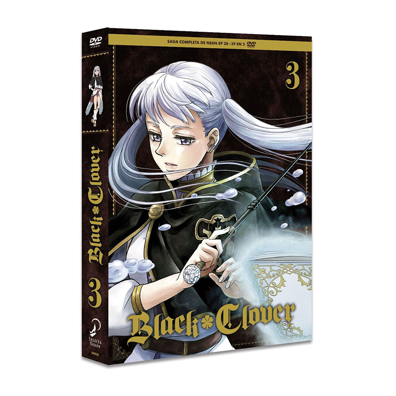 Black Clover Box 3 Episodes 28 to 39 DVD | Kurogami
