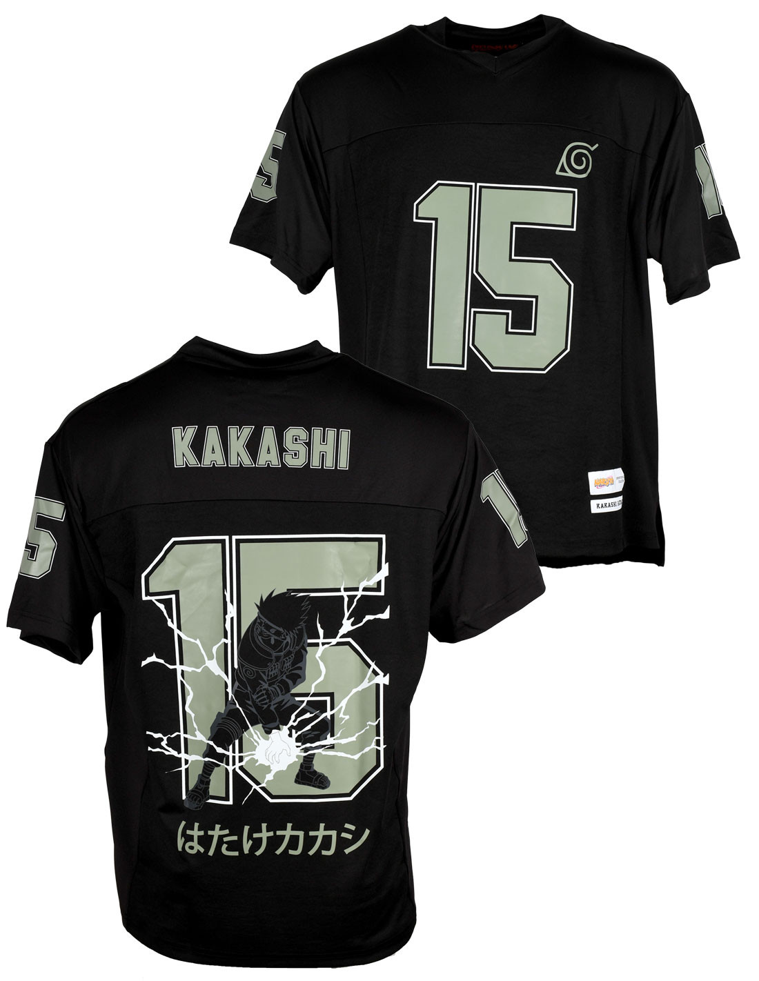 Camiseta Deporte Kakashi Hatake 15 Naruto Kurogami