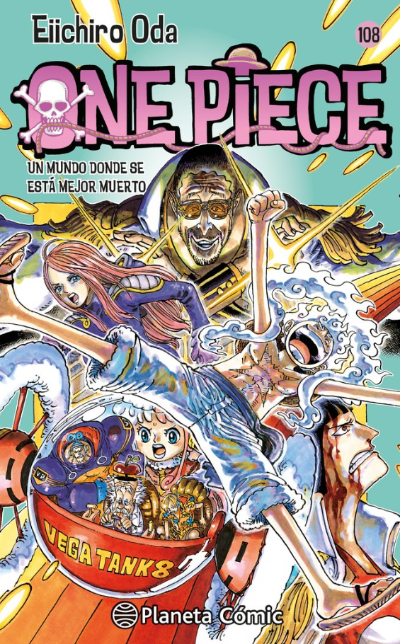 Buy the spanish manga of One Piece Volume 108 Kurogami