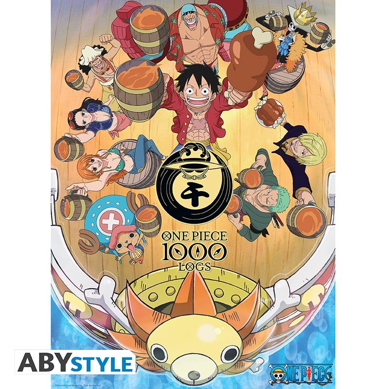 One Piece Group Celebration Poster 52 x 38 cms Kurogami