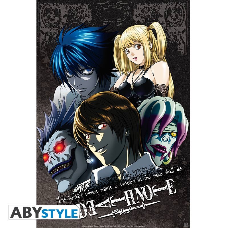 Death Note Poster Group1 52 x 38 cms | Kurogami