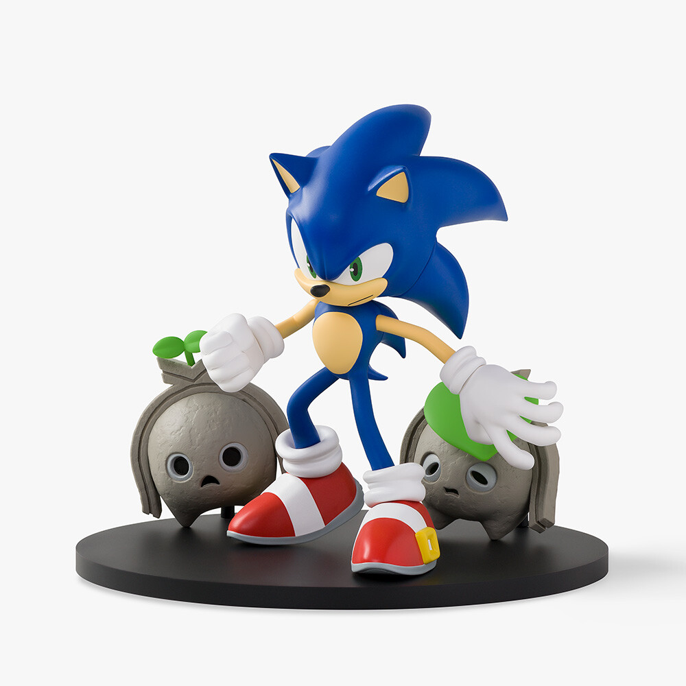 Sonic the Hedgehog Figurine Super Situation Figure Sonic Adventure 2 21cm