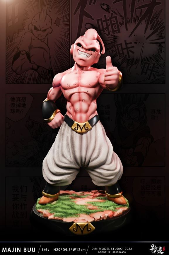 27/29cm Dragon Ball Z Majin Buu Figura Anime Super Buu Boo