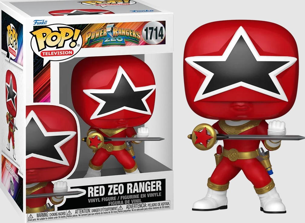 Thomas Tommy Oliver Red Ranger Power Rangers Zeo Funko POP