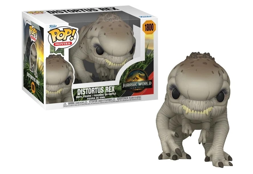 Distortus Rex Jurassic World: Rebirth Funko POP! Movies 1800