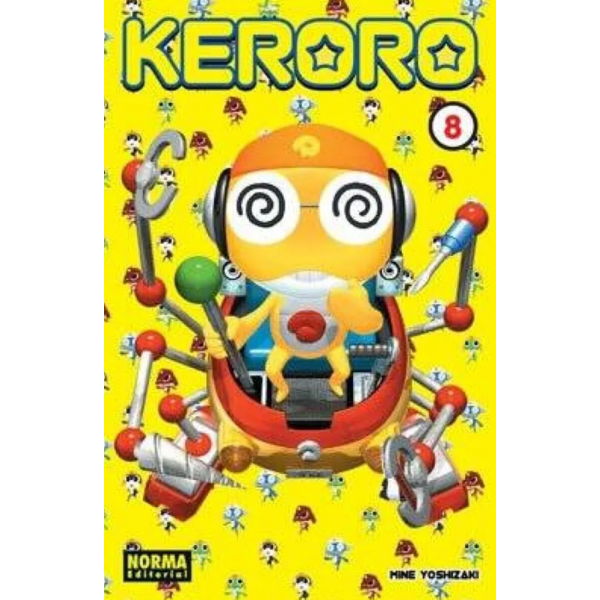 Keroro #08 Manga Oficial Norma Editorial