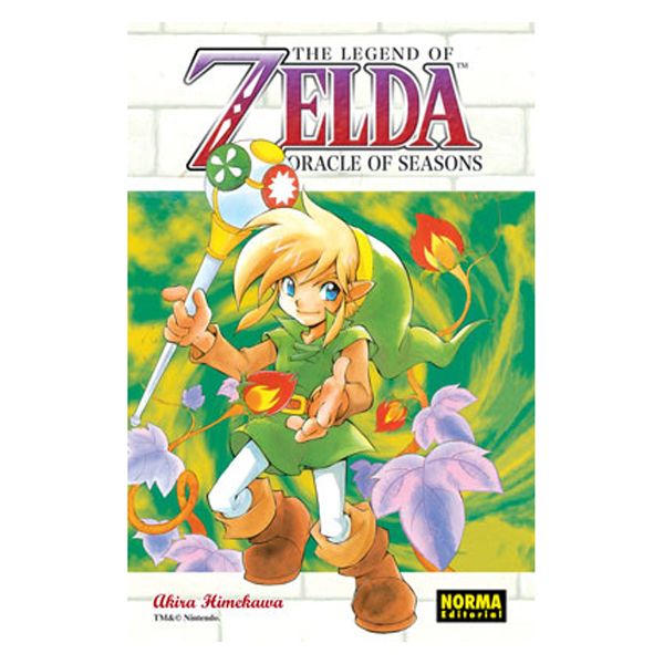 The Legend of Zelda #06 Oracle of Seasons Manga Oficial Norma Editorial