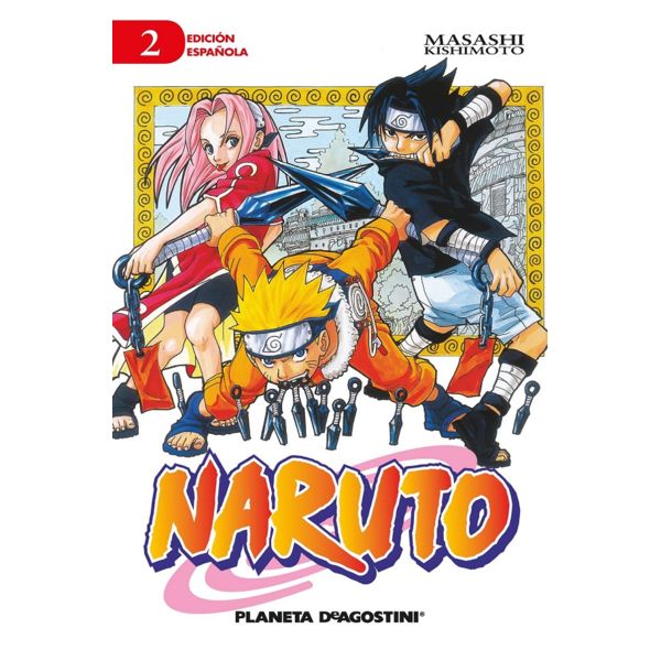 Naruto #02 Manga Oficial Planeta Comic