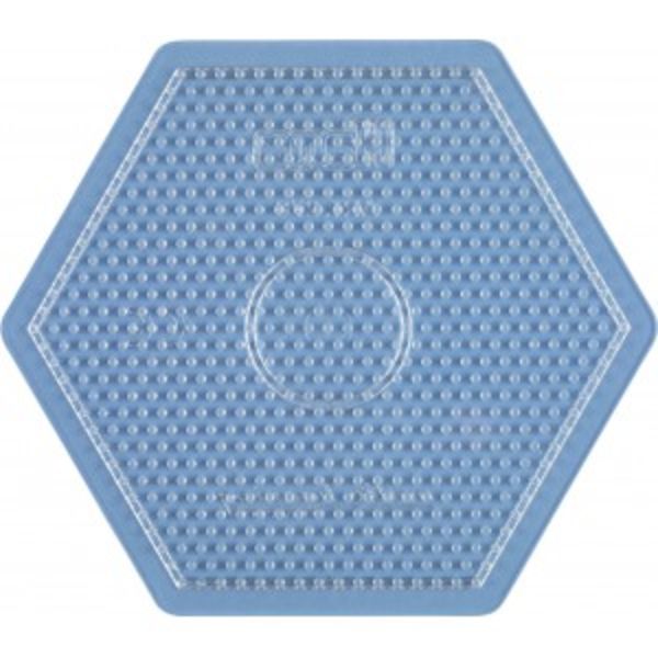 Placa / Pegboard hexagonal grande transparente para Hama midi Placa / Pegboard hexagonal grande transparente para Hama midi