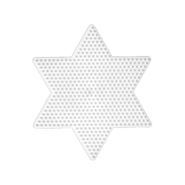 Placa / Pegboard estrella para Hama Midi Placa / Pegboard estrella para Hama Midi
