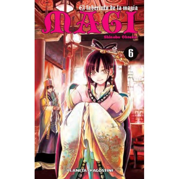 MAGI El laberinto de la magia #06 Manga Oficial Planeta Comic