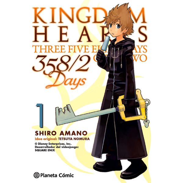 01# Kingdom Hearts - 358/2 Days Manga Oficial Planeta Comic (spanish)