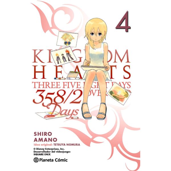Kingdom Hearts 358/2 Days #04 Manga Oficial Planeta Comic