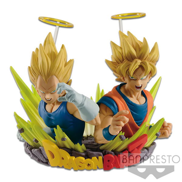 Figura Vegeta SSJ & Son Goku SSJ Dragon Ball Z Figuration Gogeta Vol 2