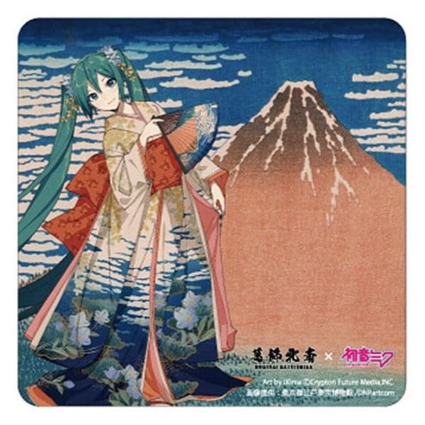 Imán para Coche Kimono Hatsune Miku x Katsushika Hokusai Vocaloid