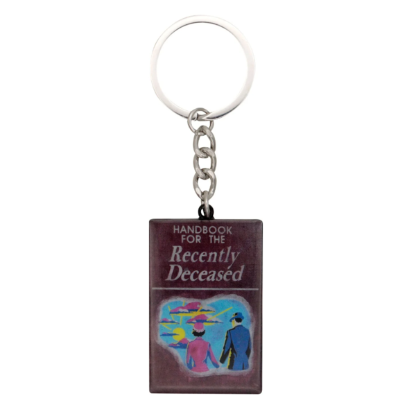 Handbook for the Recently Deceased Keychain Beetlejuice Limited Edition