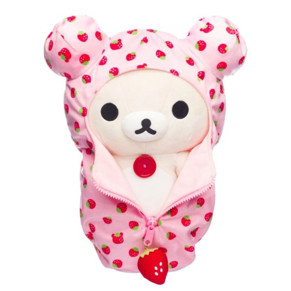 Korilakkuma Pattem Sleeping Bag Rilakkuma Plush 33 cm