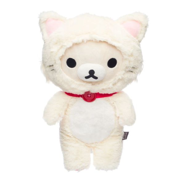 White Cat Cosplay Korilakkuma Plush Rilakkuma 33 cm