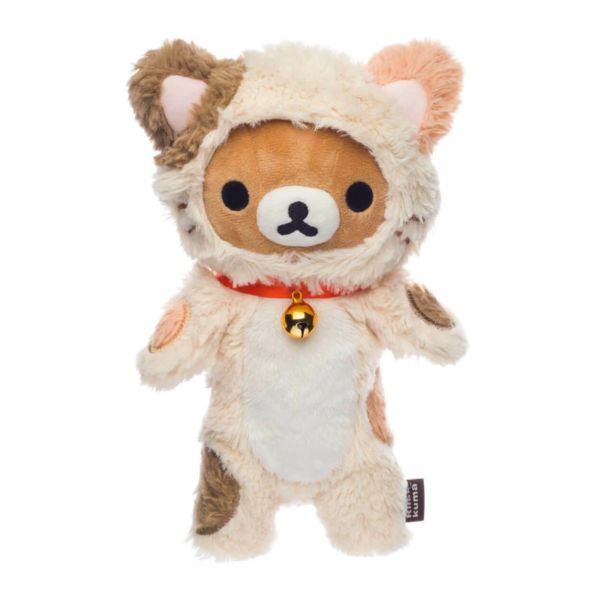 Peluche Gato Cosplay Rilakkuma 23 cm
