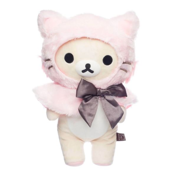 Peluche Gato Rosa Cosplay Korilakkuma Rilakkuma 33 cm