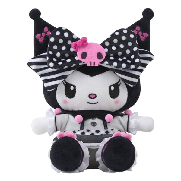 Kuromi Pink Black Party Plush Sanrio 22 cm