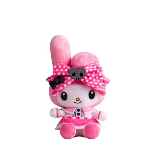 My Melody Pink Black Party Plush Sanrio 22 cm