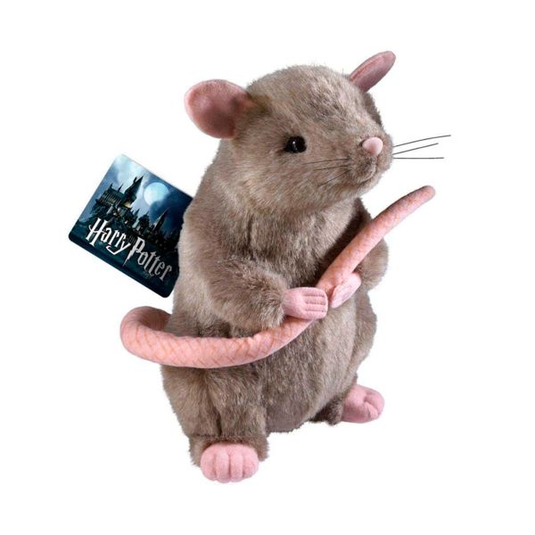 Scabbers Rat Plush Harry Potter 28 cms