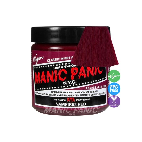 Classic Vampire Red Fantasy Dye Manic Panic