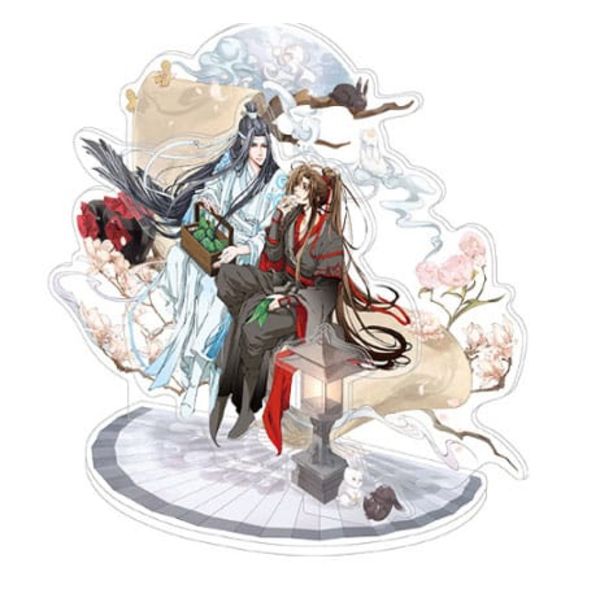 Wei Wuxian & Lan Wangji Sweet Flags Waving in Wind Acrylic Figure Grandmaster of Demonic Cultivation