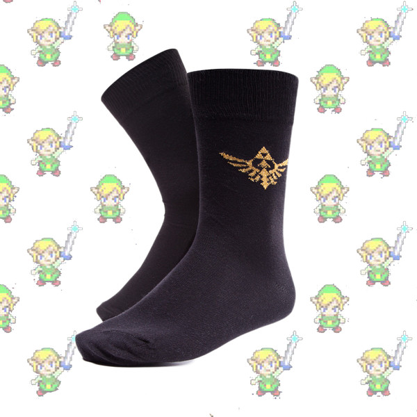 socks Zelda - Trifuerza